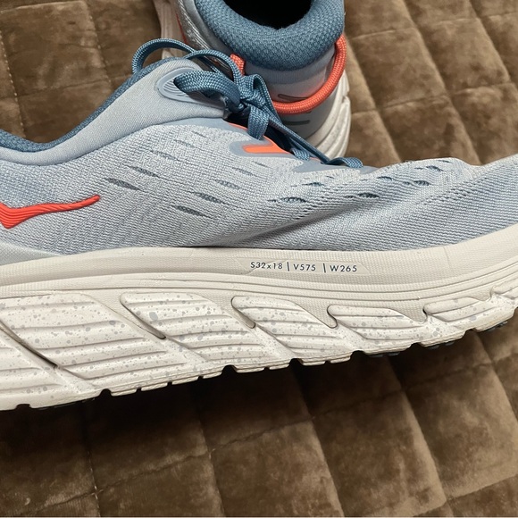 HOKA Women's Running Shoes, Blue Fog Plein Air, 6.5 Gently used - Picture 7 of 9